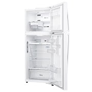 LG ثلاجة فريزر علوي بسعة 438 لتر و بتقنية تبريد الابواب , Left side open view, GR-C639HWCL, thumbnail 8