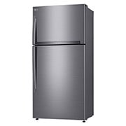 LG ثلاجة فريزر علوي بسعة اجمالية 630 لتر ضاغط انفيرتر ذكي وتبريد عبر الباب لون فضي, Refrigerators-Right-View, GRM-852HWI, thumbnail 14
