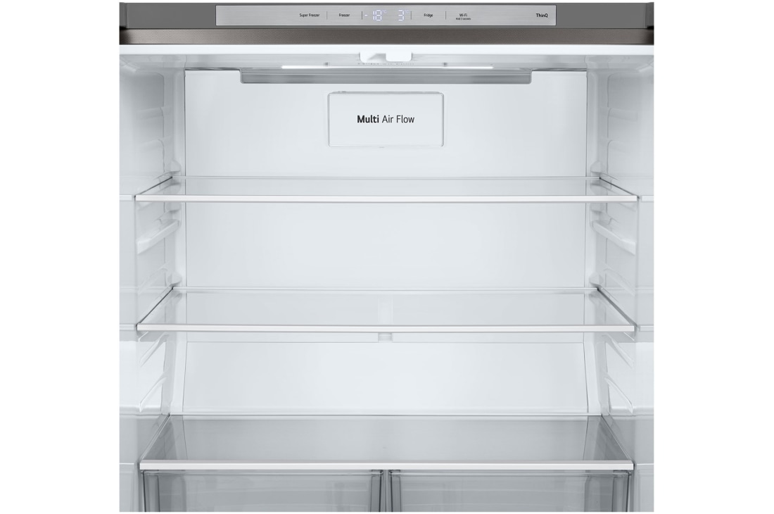 LG ثلاجة ابواب متعددة 594لتر |GCB-244DFPL| إل جي المشرق العربي, Inverter Linear, GCB-244DFPL, thumbnail 4