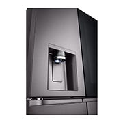 LG ثلاجة باب داخل باب بسعة اجمالية 705 لتر مع InstaView وتقنية +HygeineFRESH لون أسود, dispenser, GCX-274DFBC, thumbnail 10
