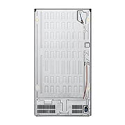 LG ثلاجة باب داخل باب بسعة اجمالية 705 لتر مع InstaView وتقنية +HygeineFRESH لون أسود, back view, GCX-274DFBC, thumbnail 15