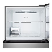 LG ثلاجة إل جي فريزر علوي 656 لتر سعة اجمالية  ، تقنية التبريد الخطي، تقنية ™ThinQ لون سلفر بلاتيني, Top view, GRF-862BVLB, thumbnail 3