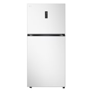 LG ثلاجة إل جي فريزر علوي 656 لتر سعة اجمالية  ، تقنية التبريد الخطي، تقنية ™ThinQ لون أبيض, front view, GRF-862BVWB, thumbnail 1