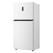 LG ثلاجة إل جي فريزر علوي 656 لتر سعة اجمالية  ، تقنية التبريد الخطي، تقنية ™ThinQ لون أبيض, right view, GRF-862BVWB, thumbnail 12