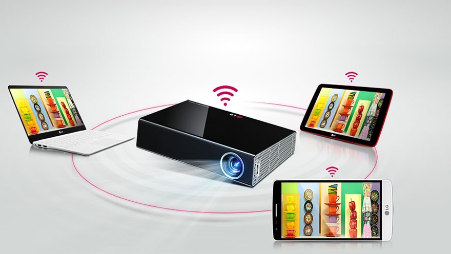 نافذة التوصيل اللاسلكي مع الأجهزة النقالة