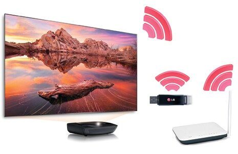 بث لاسلكي مدمج (WI-FI BUILT-IN)