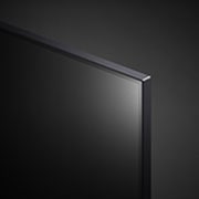 LG تلفزيون LG QNED MiniLED AI QNED90 4K Smart TV AI مقاس 65 بوصة المدعوم بجهاز التحكم AI Magic remote وميزة HDR10 وواجهة webOS24 طراز عام 2024, لقطة مقربة للحافة العلوية لكلٍ من: LG QNED TV، وQNED90, 65QNED90T6A, thumbnail 6