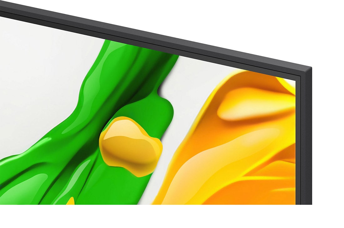 LG تلفزيون LG QNED evo AI QNED86 ‏86 بوصة MiniLED بدقة 4K و120Hz، ريموت سحري، نظام webOS25 إصدار 2025, تنفجر رشات من الطلاء من الأرض إلى أعلى بألوان متنوعة. شهادة Intertrek لنسبة 100% من حجم اللون إلى DCI-P3. يتحدث العنوان عن تقنية سلسلة الألوان الواسعة الجديدة والفريدة من نوعها من LG التي تسمح لك برؤي, 86QNED86A6A, thumbnail 7