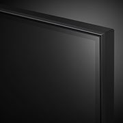 LG تلفزيون LG UHD UT90 4K الذكي مقاس 98 بوصة المدعوم بجهاز التحكم AI Magic remote وميزة HDR10 وواجهة webOS24 طراز عام 2024, Close-up of the top edge of LG UHD TV, 98UT90006LA, thumbnail 12