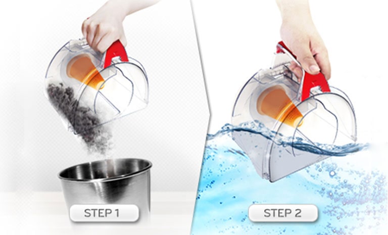 صندوق غبار سهل التنظيف