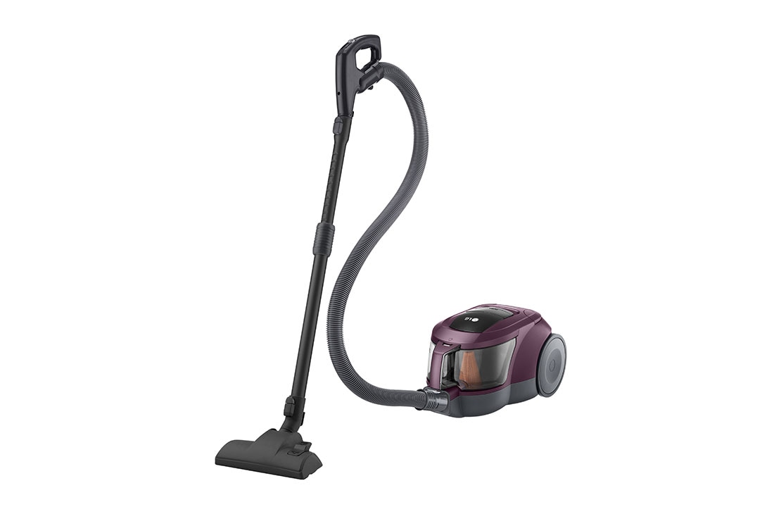 LG مكنسة كهربائية بدون كيس، سعة الغبار 1.3 لتر، قوة شفط طويلة الأمد، 2000 واط, VC5420NHT, VC5420NHT, thumbnail 14