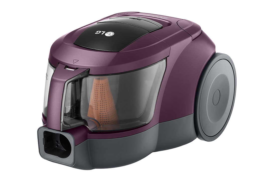 LG مكنسة كهربائية بدون كيس، سعة الغبار 1.3 لتر، قوة شفط طويلة الأمد، 2000 واط, VC5420NHT, VC5420NHT, thumbnail 4