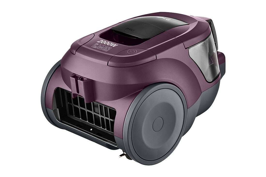 LG مكنسة كهربائية بدون كيس، سعة الغبار 1.3 لتر، قوة شفط طويلة الأمد، 2000 واط, VC5420NHT, VC5420NHT, thumbnail 7