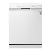 LG غسالة صحون إل جي ™QuadWash ، لون أبيض إعداد المكان14، تقنية EasyRack™ Plus، محرك الدفع المباشر، تقنية ThinQ, DFB512FW, thumbnail 1