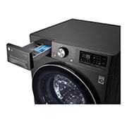 LG غسالة ونشافة بسعة 7/10.5 كغ وتقنية محرك الدفع المباشر بالذكاء الاصطناعي والغسيل السريع, لون أسود, WDV9142BRP, thumbnail 5