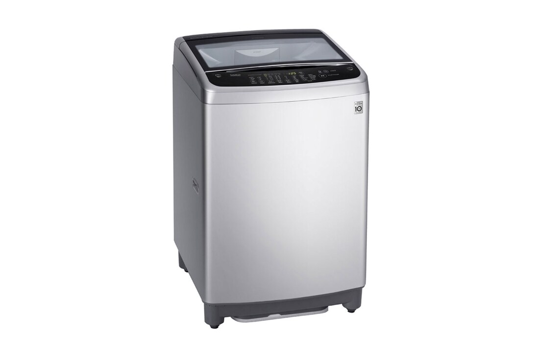 LG غسالة تحميل العلوي بسعة 18 كغ محرك العاكس الذكي، التشخيص الذكي™، لون أسود متوسط, T1966NEFT7, thumbnail 3