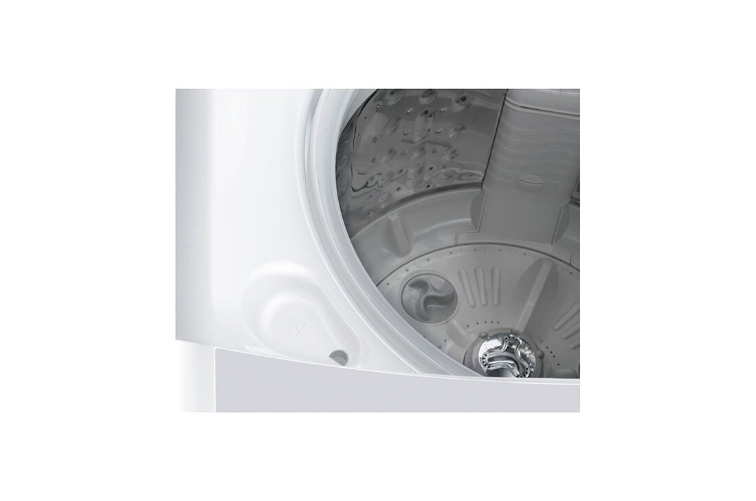 LG غسالة تحميل العلوي بسعة 18 كغ محرك العاكس الذكي، التشخيص الذكي™،  لون أبيض, T1966NEFT0, thumbnail 12