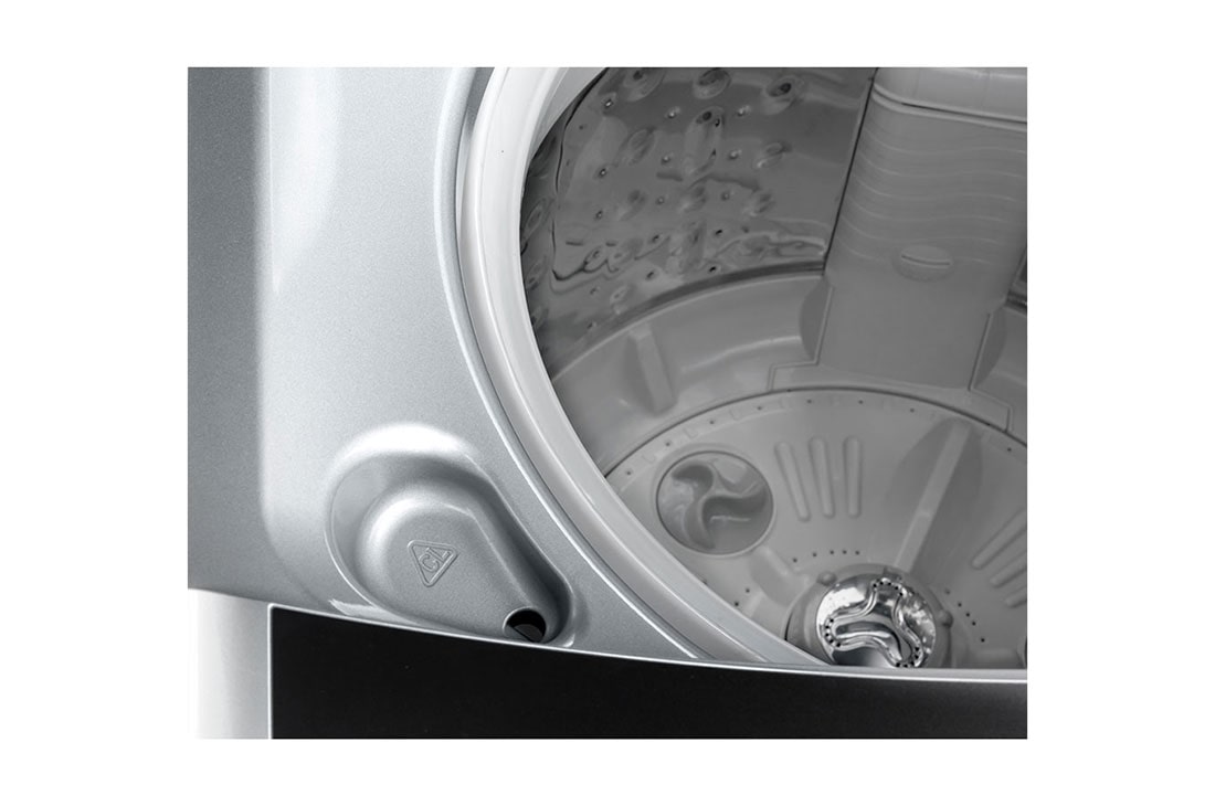 LG غسالة ال جي تحميل العلوي بسعة 16 كيلو محرك العاكس الذكي، التشخيص الذكي™, لون فضي, T1688NEHTE, thumbnail 12