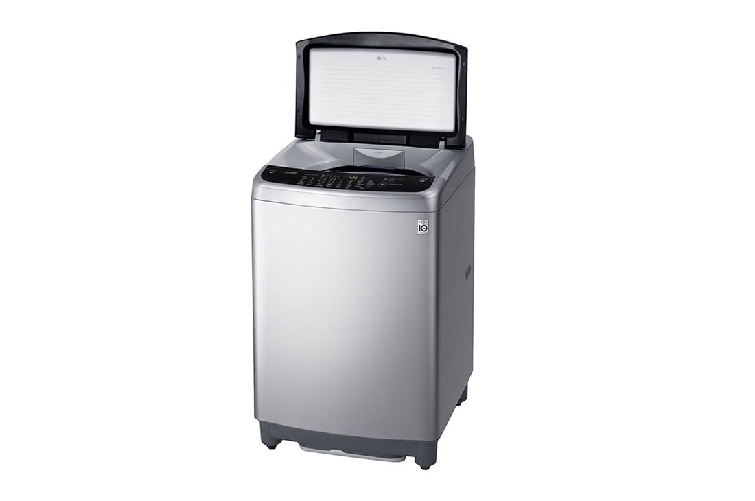 LG غسالة ال جي تحميل العلوي بسعة 16 كيلو محرك العاكس الذكي، التشخيص الذكي™, لون فضي, T1688NEHTE, thumbnail 5