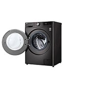 LG غسالة تحميل أمامي بسعة 10.5 كغ ومحرك الدفع المباشر بالذكاء الاصطناعي، بخار، لون أسود, WV9142BRP, thumbnail 12