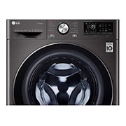 LG غسالة تحميل أمامي بسعة 10.5 كغ ومحرك الدفع المباشر بالذكاء الاصطناعي، بخار، لون أسود, WV9142BRP, thumbnail 6