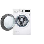 LG غسالة ونشافة بسعة 15/8 كغ وتقنية محرك الدفع المباشر بالذكاء الاصطناعي والبخار, WDL91H02PN, thumbnail 2