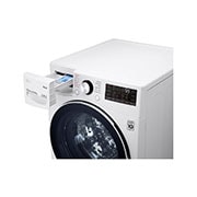 LG غسالة ونشافة بسعة 15/8 كغ وتقنية محرك الدفع المباشر بالذكاء الاصطناعي والبخار, WDL91H02PN, thumbnail 4