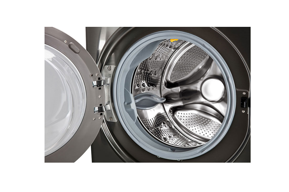 LG غسالة ونشافة بسعة 12/20 كغ وتقنية محرك الدفع المباشر والبخار لون اسود, WDV2101BRV, thumbnail 5