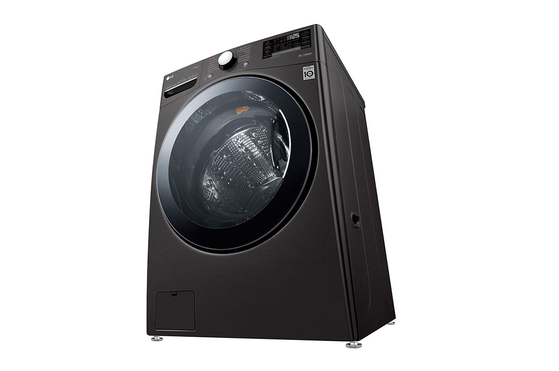 LG غسالة ونشافة بسعة 12/20 كغ وتقنية محرك الدفع المباشر والبخار لون اسود, WDV2101BRV, thumbnail 12