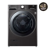 LG غسالة ونشافة بسعة 12/20 كغ وتقنية محرك الدفع المباشر والبخار لون اسود, WDV2101BRV, thumbnail 1