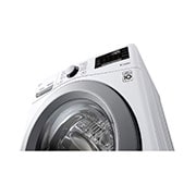 LG غسالة ونشافة بسعة 10/18 كغ وتقنية محرك الدفع المباشر والبخار لون أبيض, WDV1902WRV, thumbnail 11