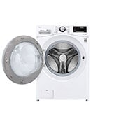 LG غسالة ونشافة بسعة 10/18 كغ وتقنية محرك الدفع المباشر والبخار لون أبيض, WDV1902WRV, thumbnail 2