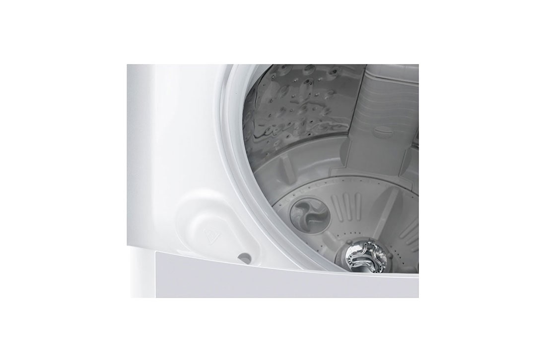LG غسالة تحميل علوية، 13 كجم، لون أبيض, ™Smart Diagnosis™,TurboDrum, العاكس الذكي, T1488NEHT0, thumbnail 7