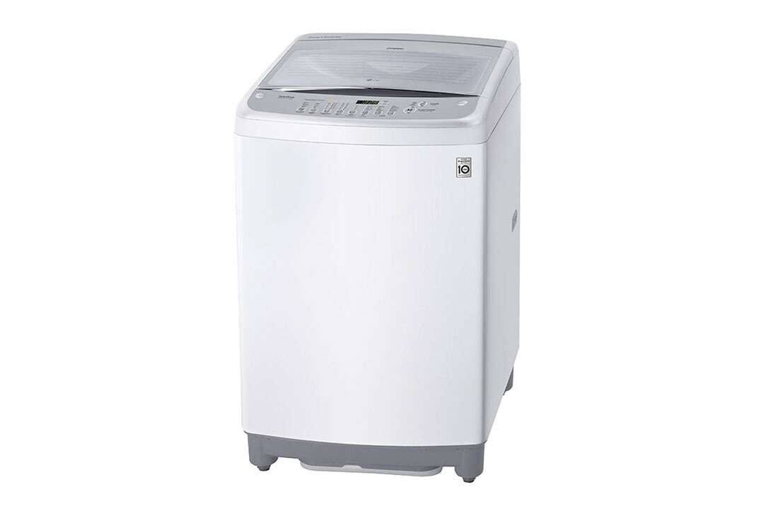 LG غسالة تحميل علوية، 13 كجم، لون أبيض, ™Smart Diagnosis™,TurboDrum, العاكس الذكي, T1488NEHT0, thumbnail 10