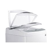LG غسالة تحميل علوية، 13 كجم، لون أبيض, ™Smart Diagnosis™,TurboDrum, العاكس الذكي, T1488NEHT0, thumbnail 5