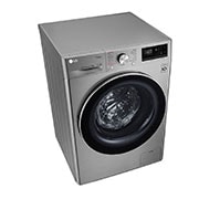 LG غسالة تحميل أمامي بسعة 9 كغ ومحرك الدفع المباشر بالذكاء الاصطناعي، بخار، لون فضي, F4V5VYP2T, F4V5VYP2T, thumbnail 9