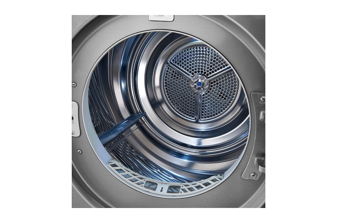 LG نشافة  توفير الطاقة بالمضخة الحرارية 9كغم لون فضي, الحوض , RH1077SVK, thumbnail 4