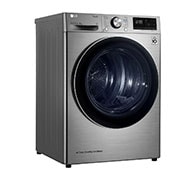 LG نشافة  توفير الطاقة بالمضخة الحرارية 9كغم لون فضي, الجهة اليمنى, RH1077SVK, thumbnail 12