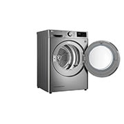 LG نشافة  توفير الطاقة بالمضخة الحرارية 9كغم لون فضي, الجهة اليمنى مفتوحة, RH1077SVK, thumbnail 13