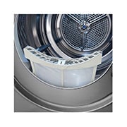 LG نشافة  توفير الطاقة بالمضخة الحرارية 9كغم لون فضي, الحوض 1, RH1077SVK, thumbnail 5