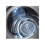 LG نشافة  توفير الطاقة بالمضخة الحرارية 9كغم لون فضي, إضاءة الحوض, RH1077SVK, thumbnail 6