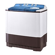 LG غسالة حوضين، 18/10 كغم، خاصية Roller Jet Pulsator, P2361RWNT, P2361RWNT, thumbnail 3