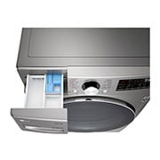LG غسالة بسعة 15 كغ وتقنية محرك الدفع المباشر بالذكاء الاصطناعي والبخار لون سلفر, WL91H62PN, WL91H62PN, thumbnail 8