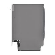 LG غسالة صحون إل جي ™QuadWash بتصميم مدمج إعداد المكان 14، تقنية EasyRack™ Plus، محرك الدفع المباشر، تقنية ThinQ, منظر جانبي لغسالة أطباق مع إغلاق الباب., DBC425TS, thumbnail 14
