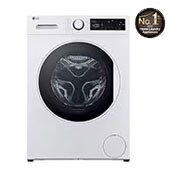 LG غسالة LG تحميل أمامي سعة 8 كغم لون أبيض , front, F2T2TYM0W, thumbnail 1