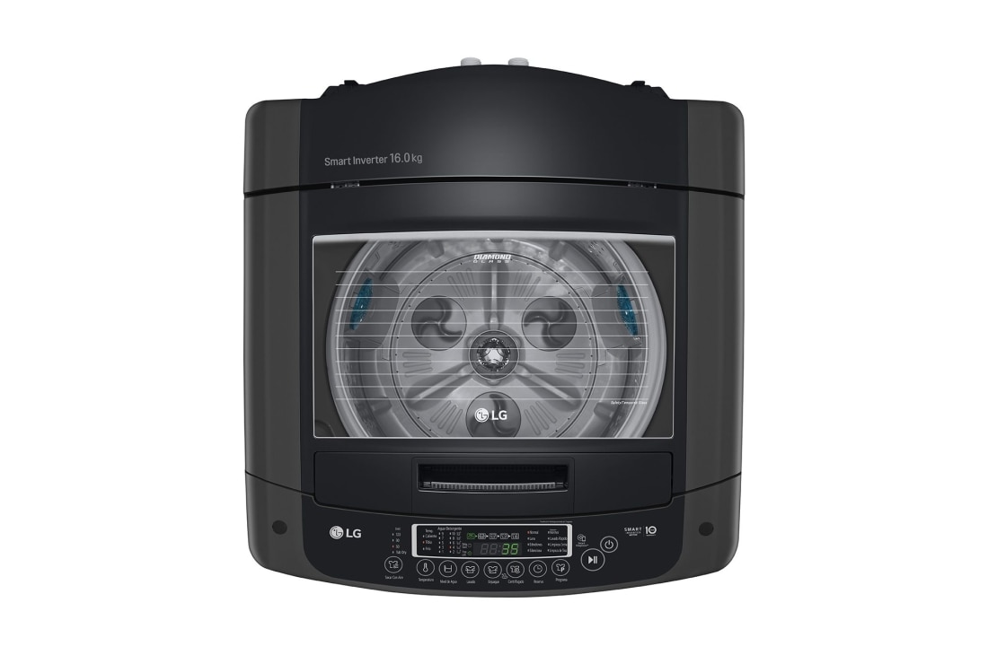 LG غسالة تعبئة علوية بسعة 16 كغ و محرّك الدفع المباشر بالذكاء الاصطناعي و لون أسود, T1685NEHT2, thumbnail 10