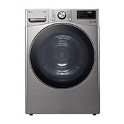 LG مجففة ملابس بسعة 18كغ بالمضخة الحرارية ,الفلتر المزدوج , تجفيف بالاستشعار والتحكم الذكي , الجانب الأمامي, RH18U8EVCW, thumbnail 1