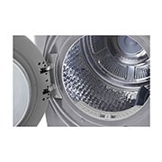 LG مجففة ملابس بسعة 18كغ بالمضخة الحرارية ,الفلتر المزدوج , تجفيف بالاستشعار والتحكم الذكي , مفتوح باتجاه اليمين, RH18U8EVCW, thumbnail 5