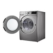 LG مجففة ملابس بسعة 18كغ بالمضخة الحرارية ,الفلتر المزدوج , تجفيف بالاستشعار والتحكم الذكي , مصباح الوعاء الداخلي, RH18U8EVCW, thumbnail 12