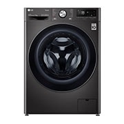 LG غسالة تعبئة أمامية بسعة 11 كغ , AI DD,  +Steam  ™,لون اسود, front view, WR9011PBG, thumbnail 1